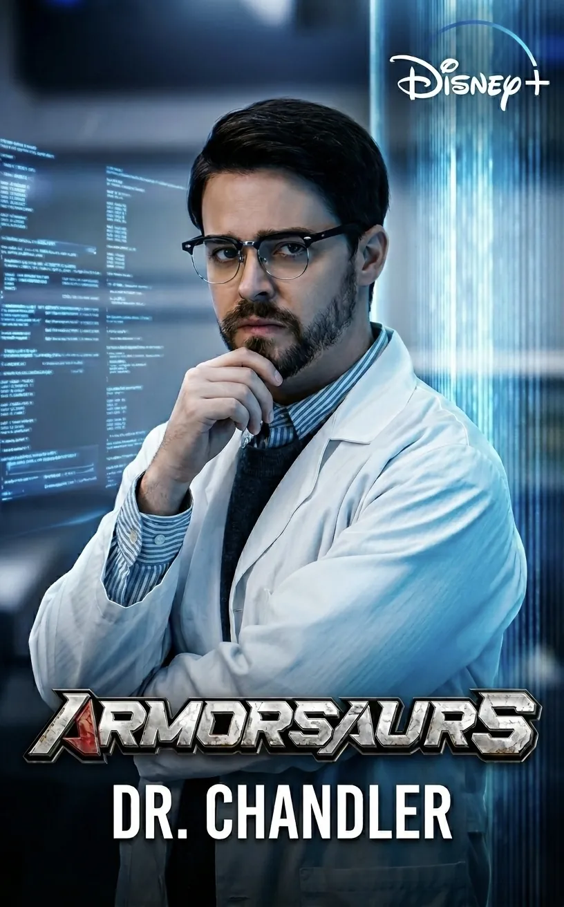 Armorsaurs poster featuring Dr. Chandler